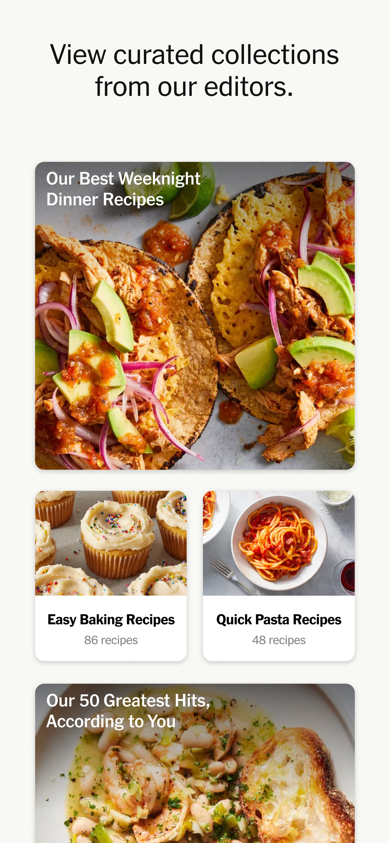 اسکرین شات 8 برنامه NYT Cooking: Quick Tasty Meals