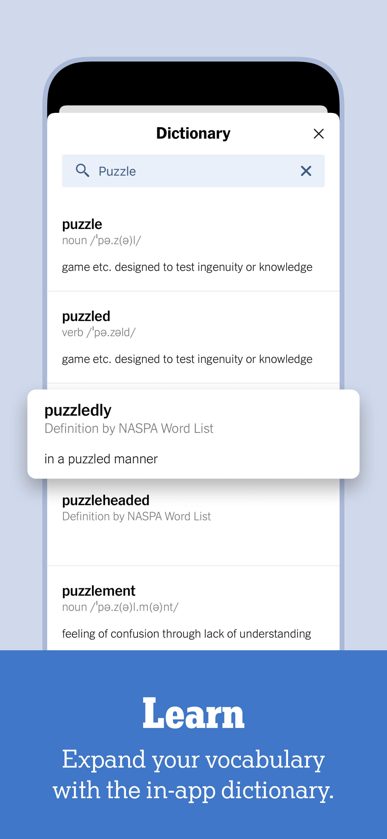 اسکرین شات 6 بازی NYT Crossplay: Play and Spell