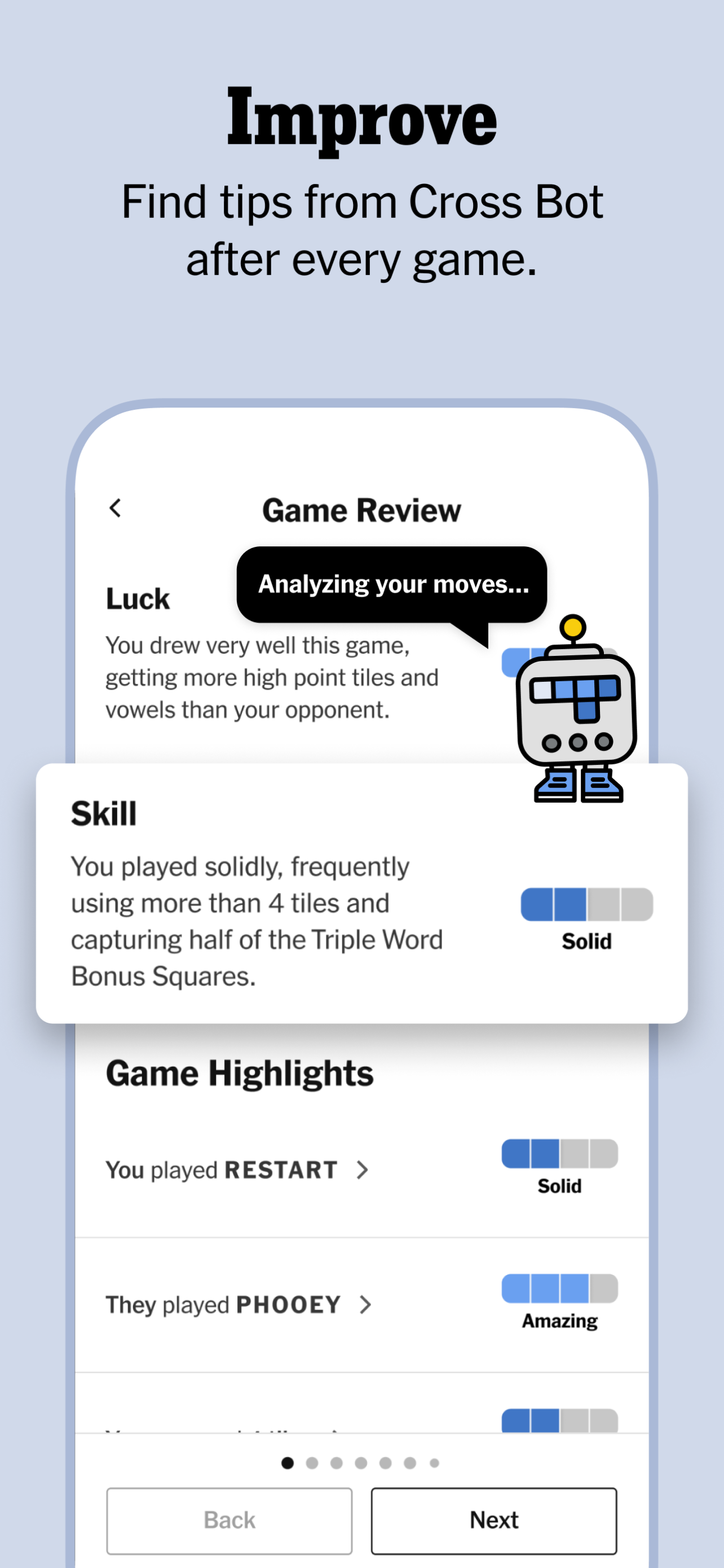 اسکرین شات 5 بازی NYT Crossplay: Play and Spell
