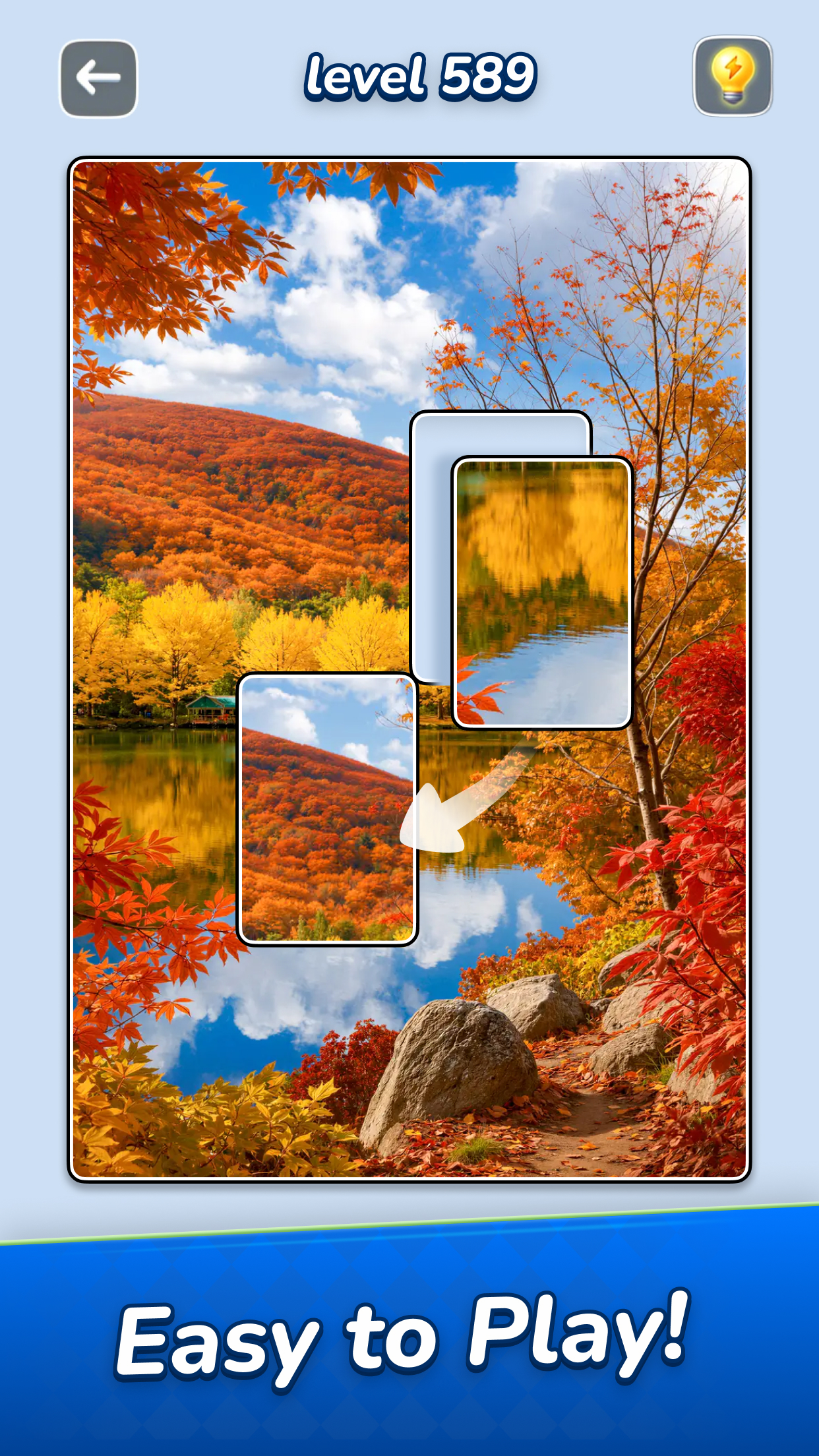 اسکرین شات 5 بازی Jigsawcard Solitaire Puzzle