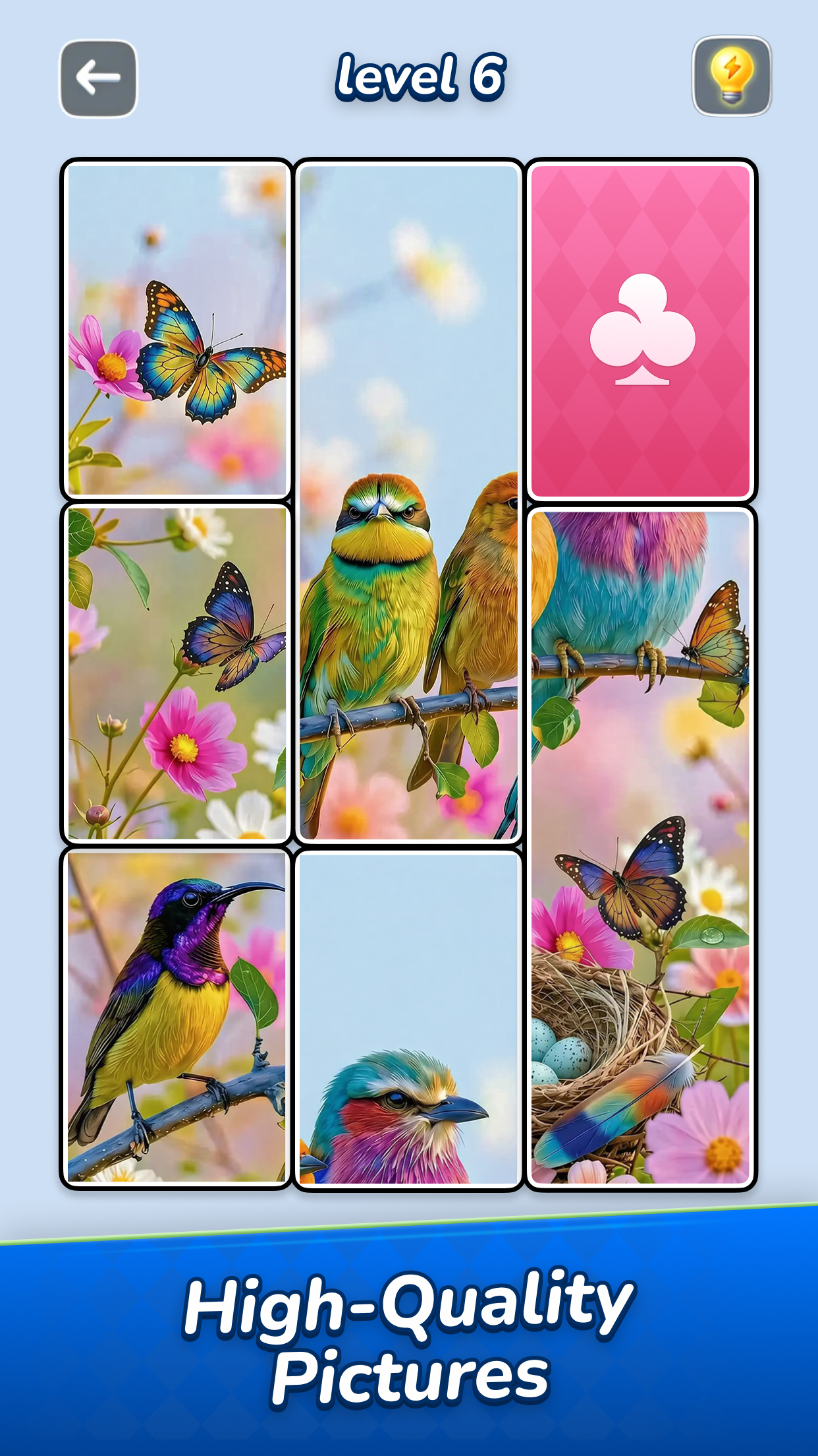 اسکرین شات 2 بازی Jigsawcard Solitaire Puzzle