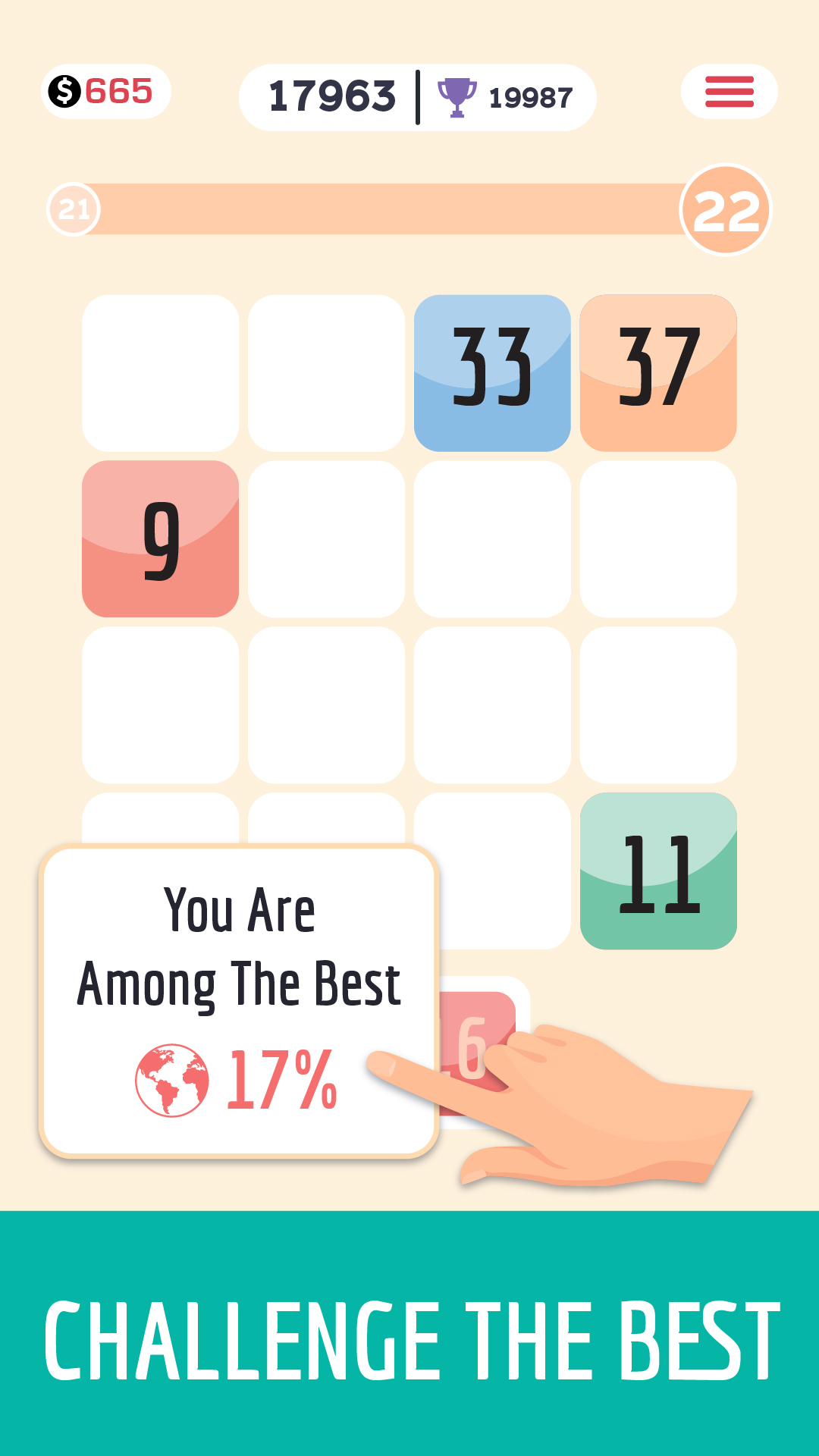 اسکرین شات 2 بازی Fused: Number Puzzle Game