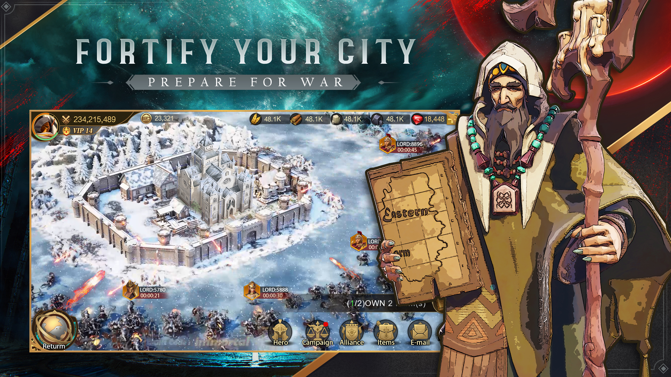 اسکرین شات 2 بازی Land of Empires: Immortal