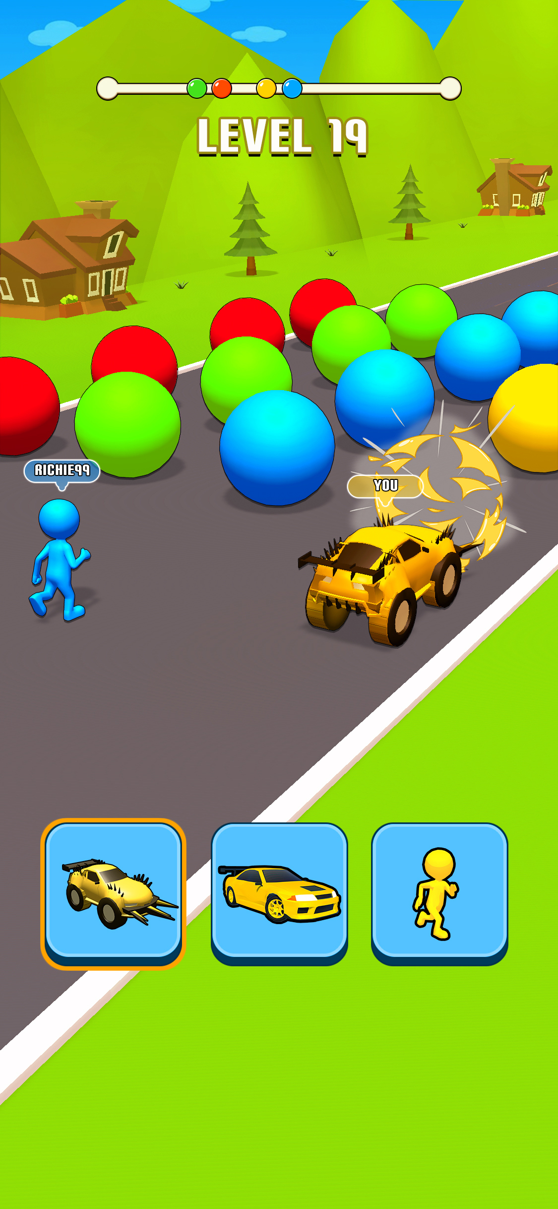 اسکرین شات 3 بازی Shape Transform: Shifting Car