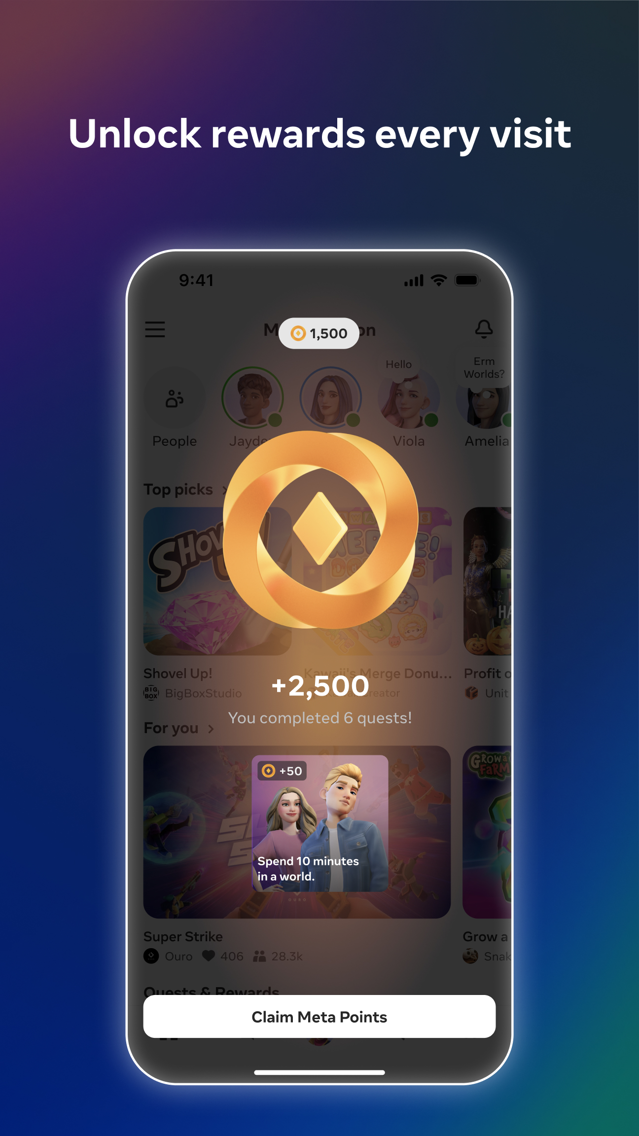 اسکرین شات 4 برنامه Meta Horizon