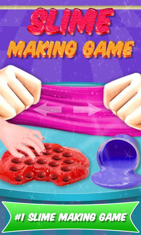 اسکرین شات 1 بازی Relaxing DIY Slime Making Game