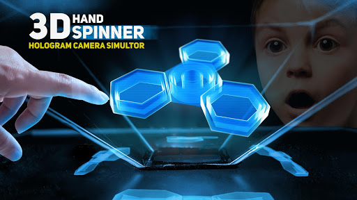 اسکرین شات 1 بازی Hand spinner hologram pyramid 3D Projector