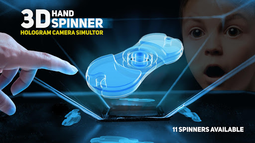 اسکرین شات 2 بازی Hand spinner hologram pyramid 3D Projector
