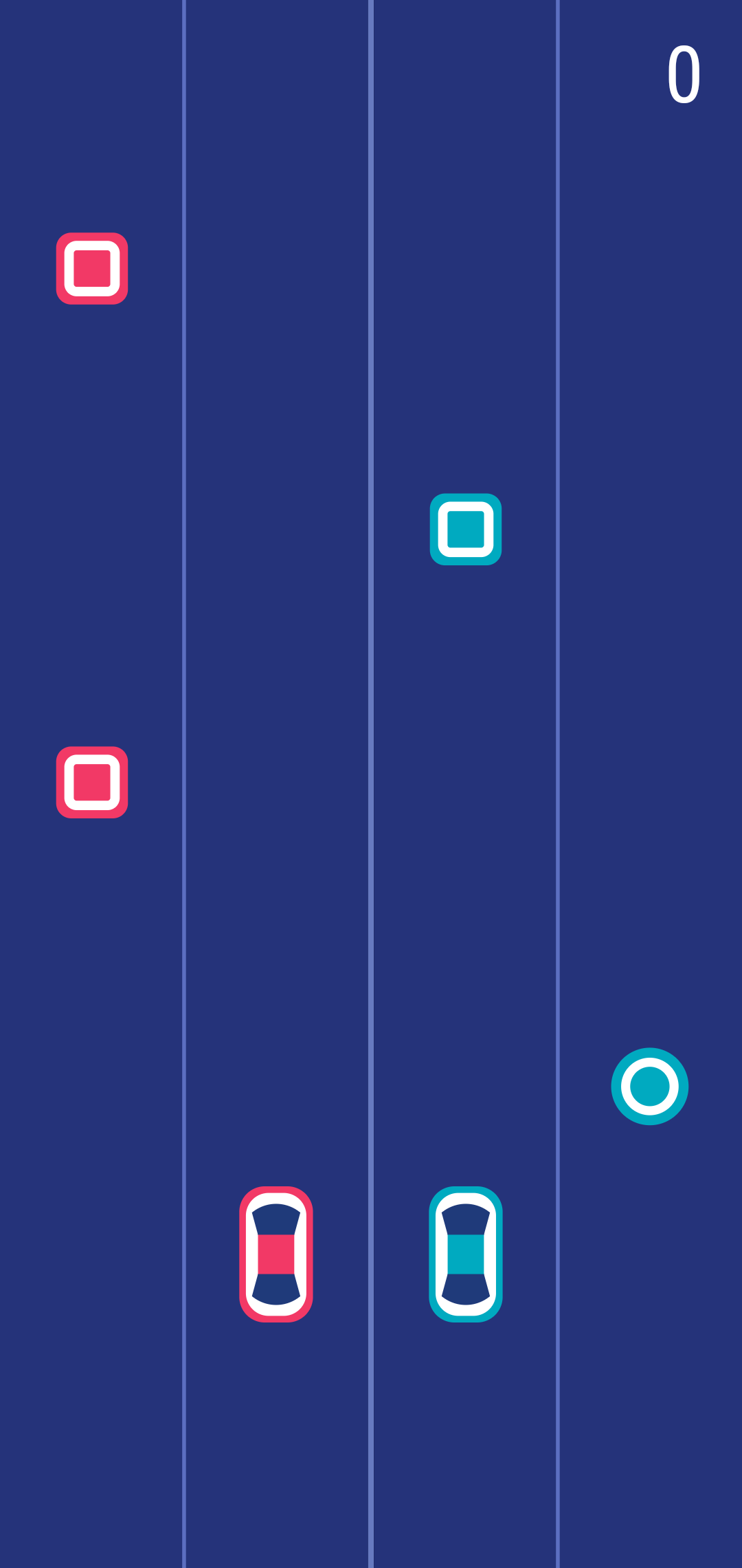 اسکرین شات 3 بازی Two Cars : 2 cars game