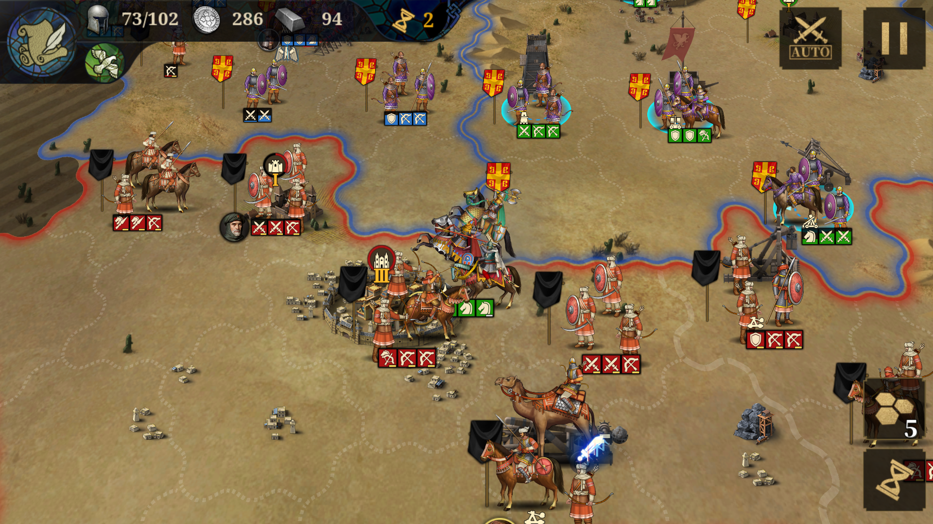 اسکرین شات 3 بازی European War 7: Medieval
