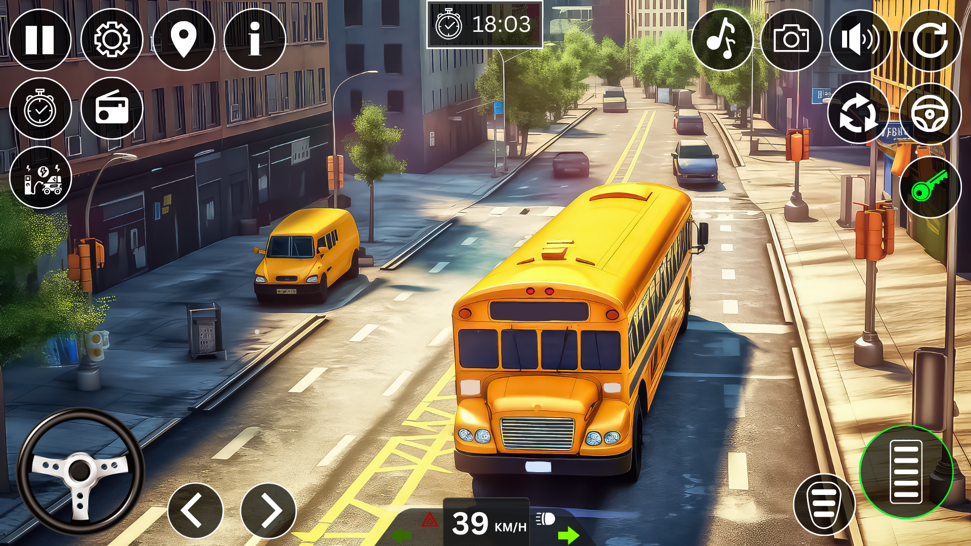 اسکرین شات 7 بازی Bus Simulator 3D - Bus Games