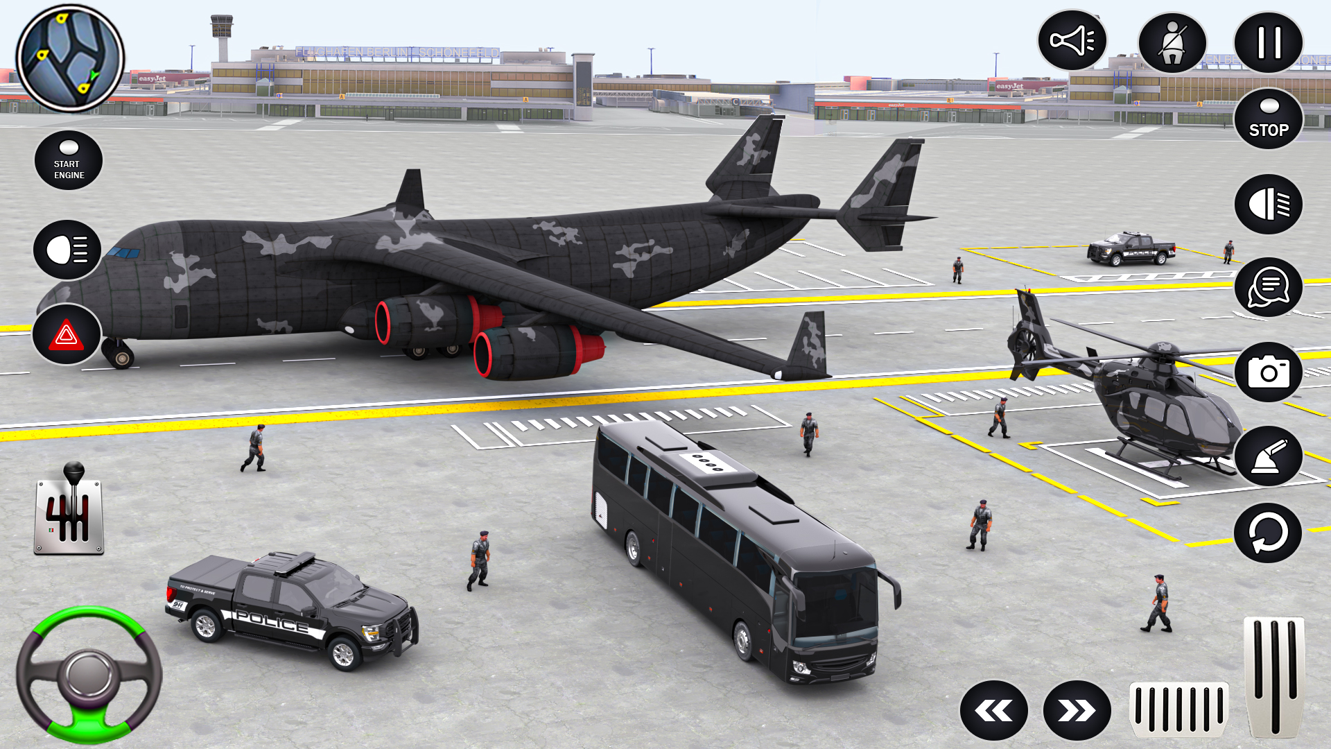 اسکرین شات 5 بازی Army Transport Truck Games