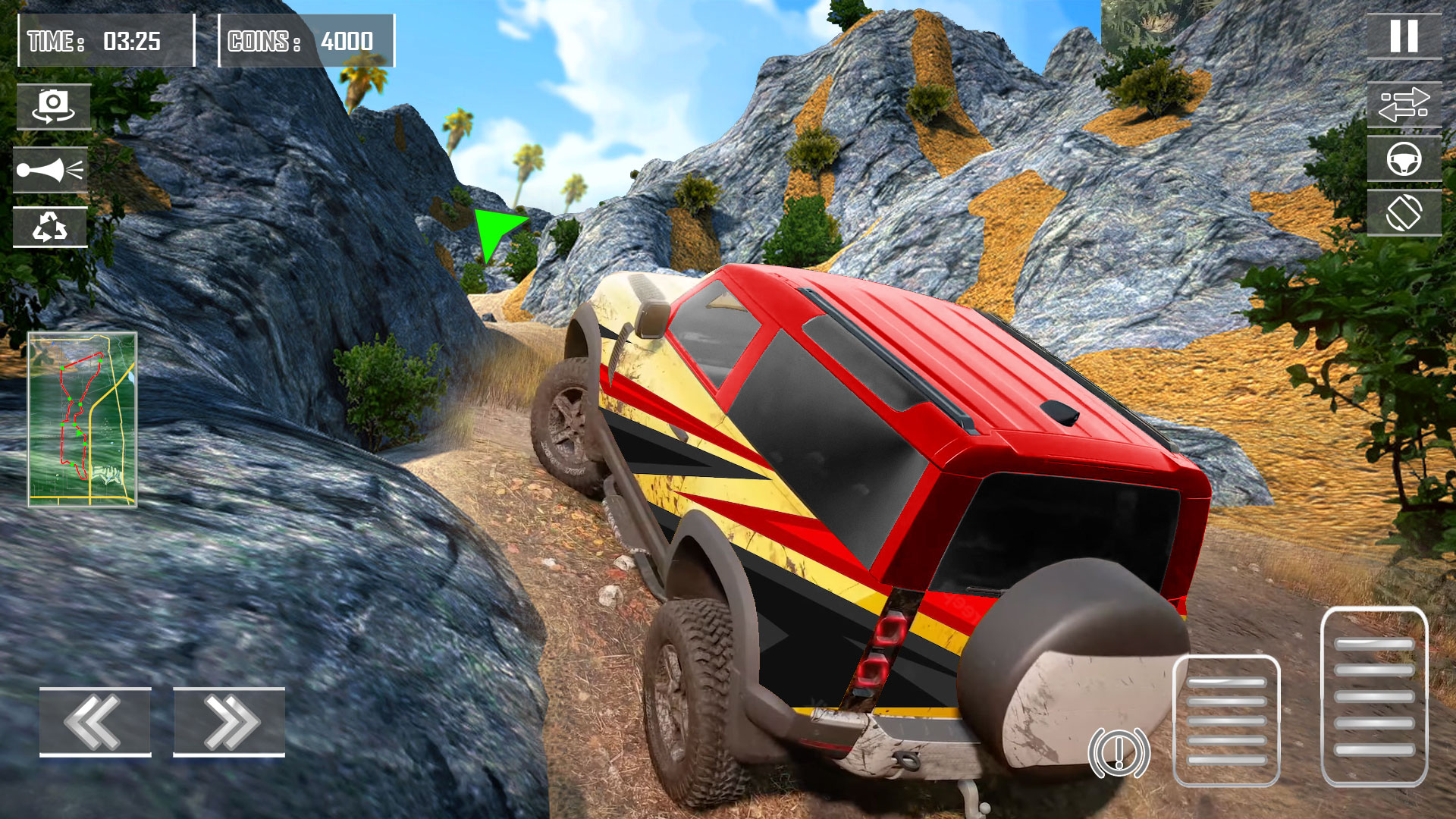 اسکرین شات 4 بازی Dirt Offroad 4x4 Mudding Games