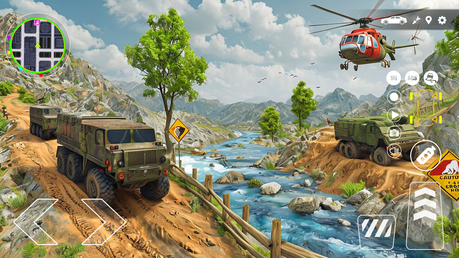 اسکرین شات 2 بازی US Army Truck Drive Offroad