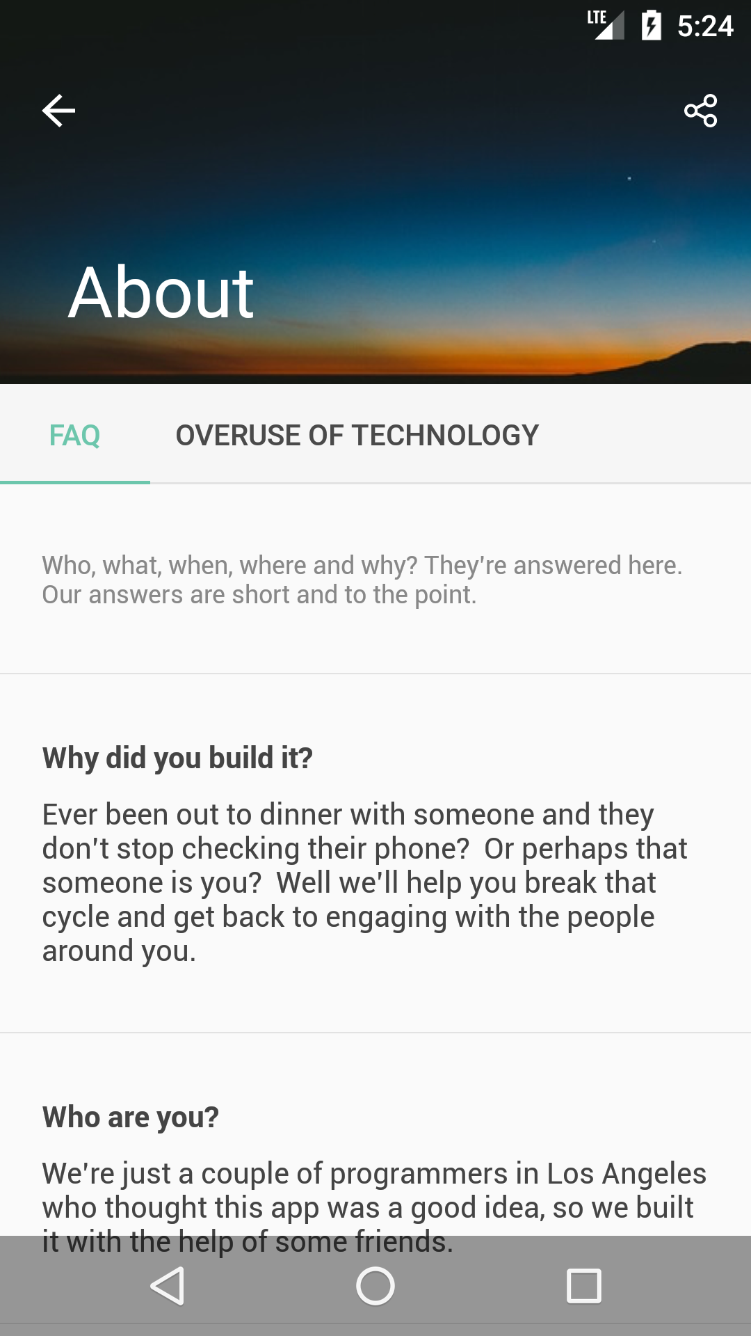 اسکرین شات 7 برنامه Off the Grid - Digital Detox