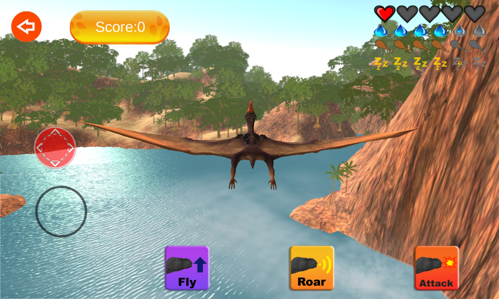 اسکرین شات 3 بازی Dinosaur Sim
