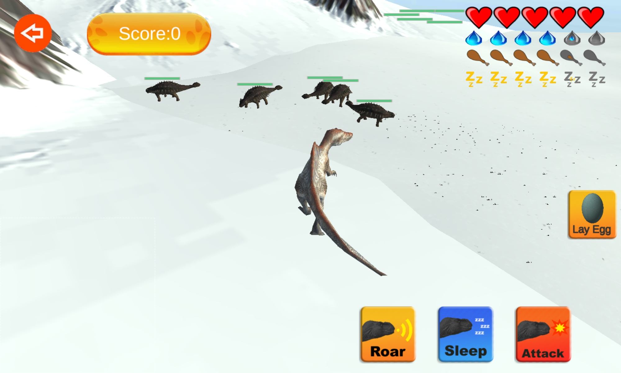 اسکرین شات 8 بازی Dinosaur Sim