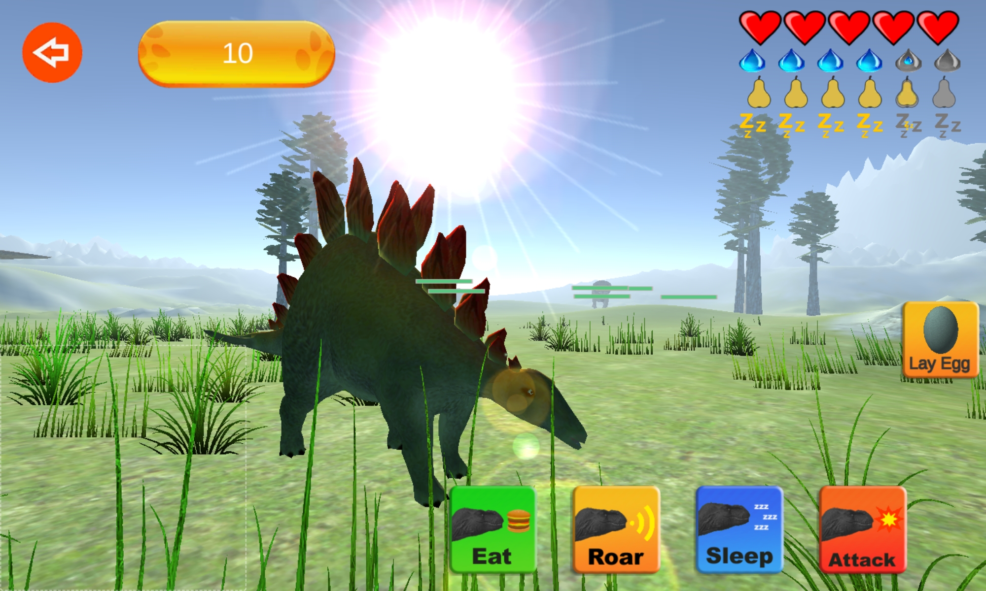 اسکرین شات 6 بازی Dinosaur Sim