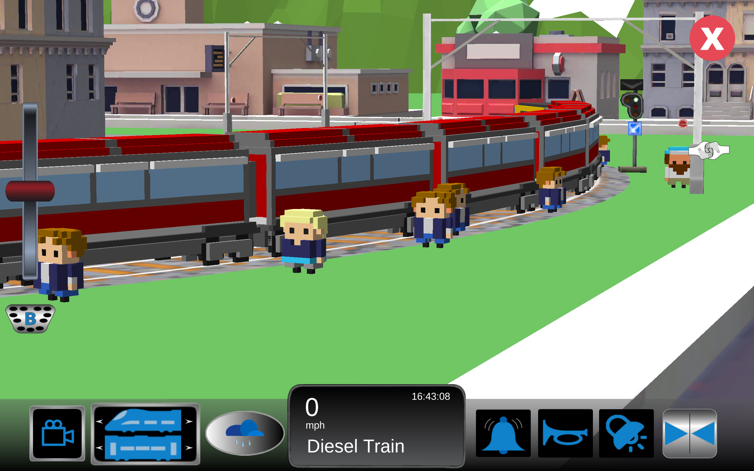 اسکرین شات 5 بازی Kids Train Sim