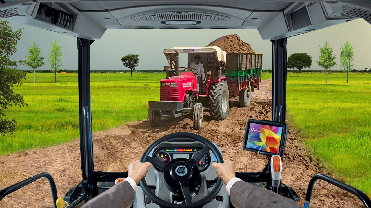 اسکرین شات 4 بازی Farming Game : Tractor Trolley