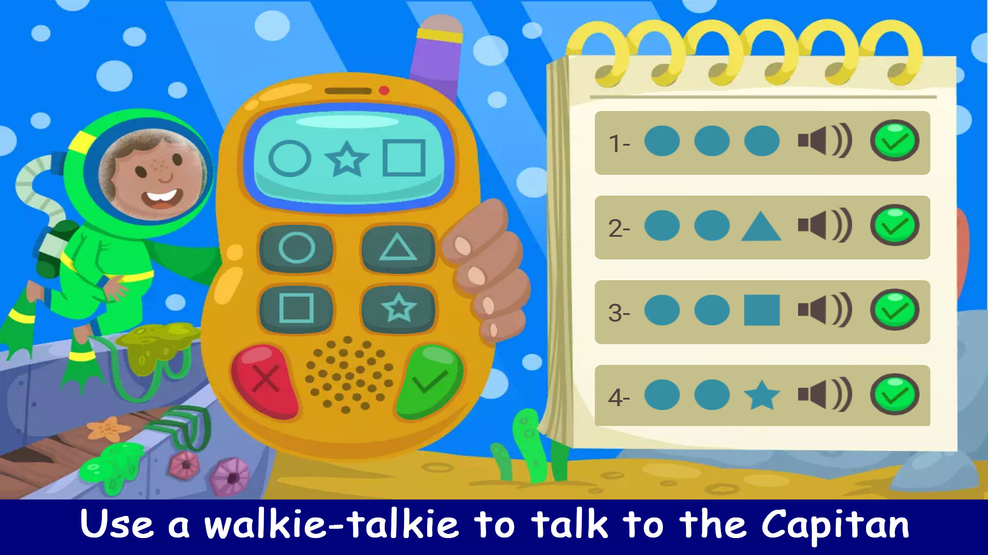 اسکرین شات 6 بازی Kiddos under the Sea