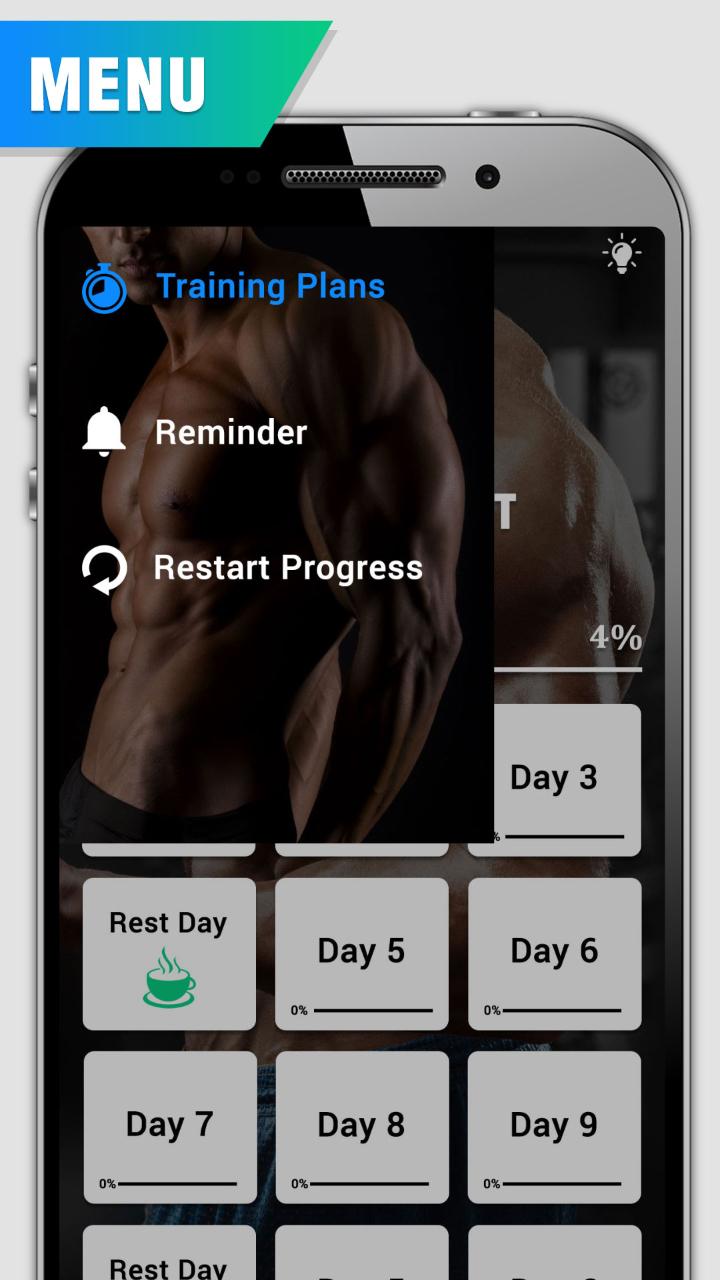 اسکرین شات 6 برنامه Arm Workout - Biceps at Home