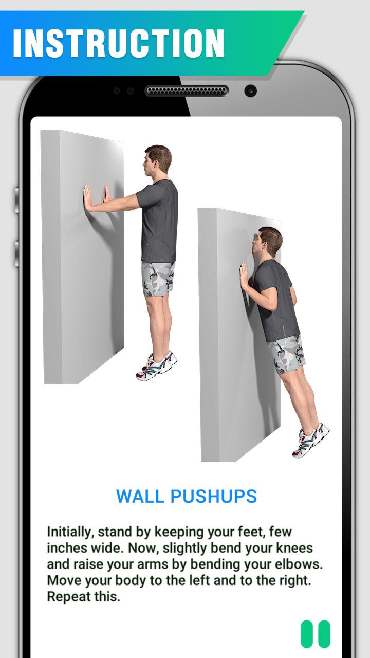 اسکرین شات 5 برنامه Arm Workout - Biceps at Home