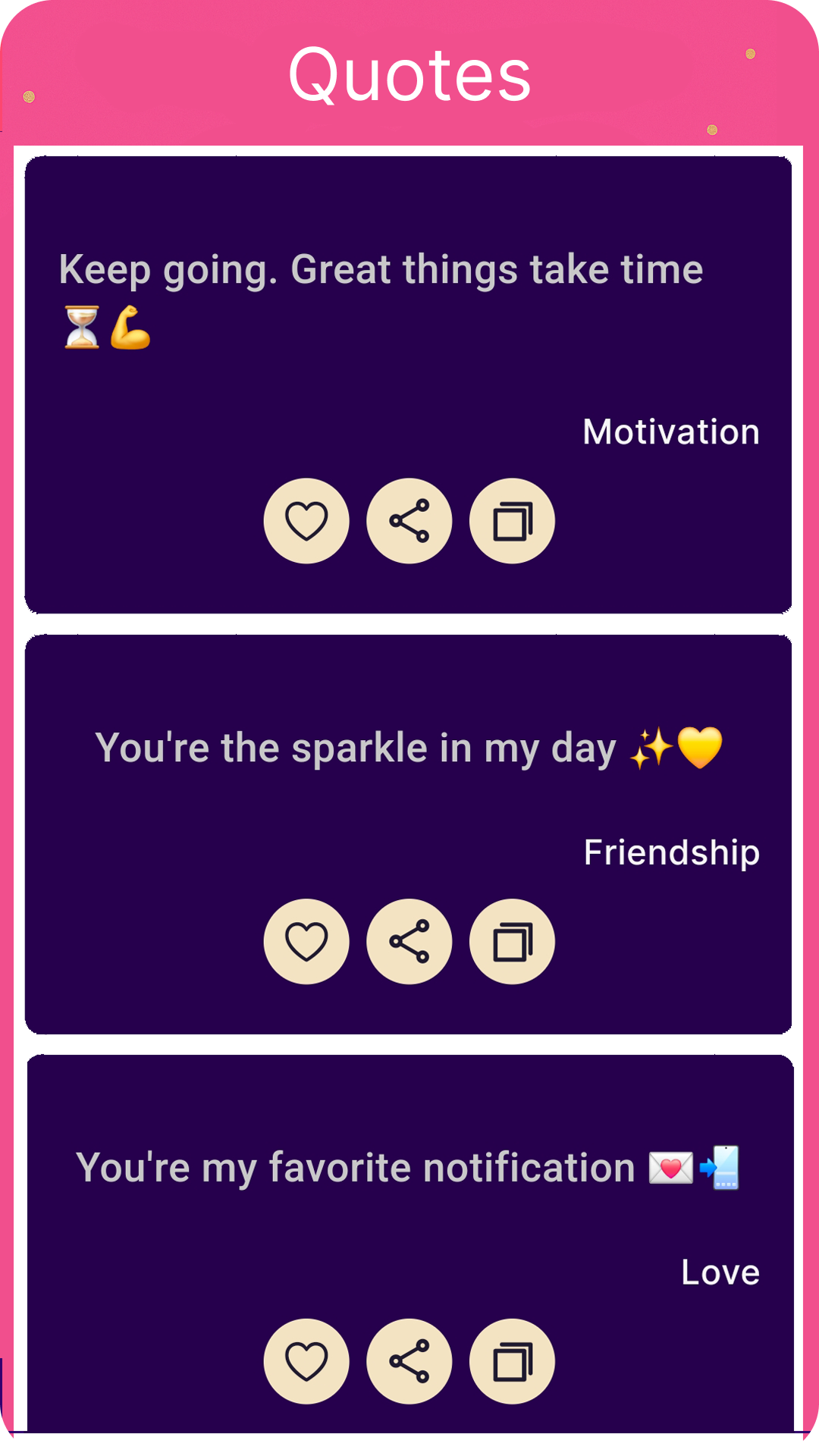 اسکرین شات 4 برنامه Cute Girly Wallpapers