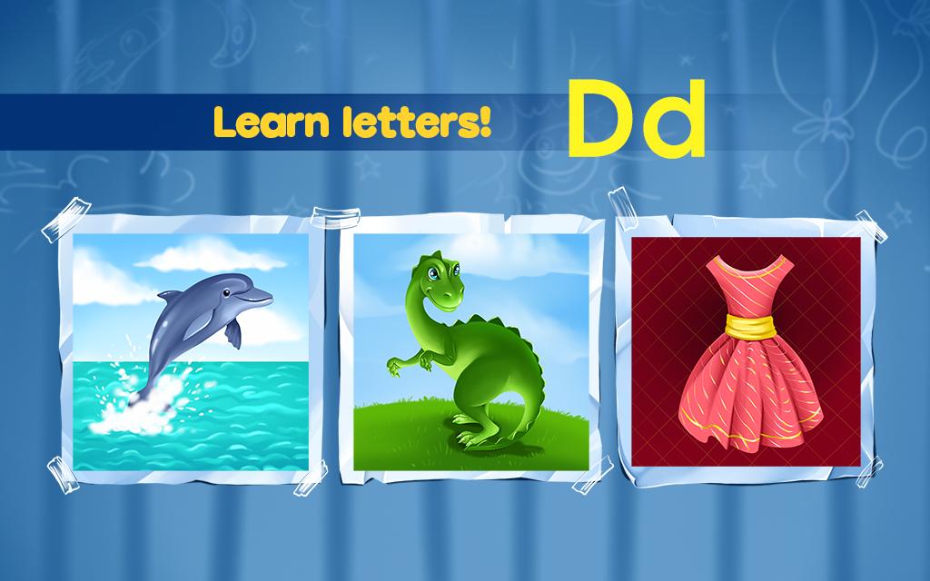 اسکرین شات 2 بازی ABC Alphabet! ABCD games!
