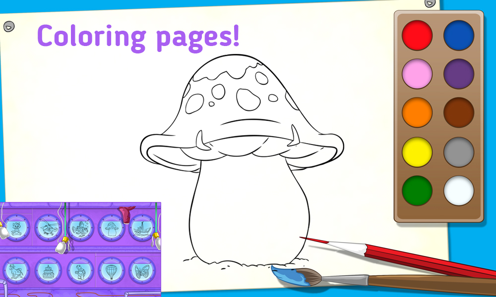 اسکرین شات 4 بازی Colors: learning game for kids