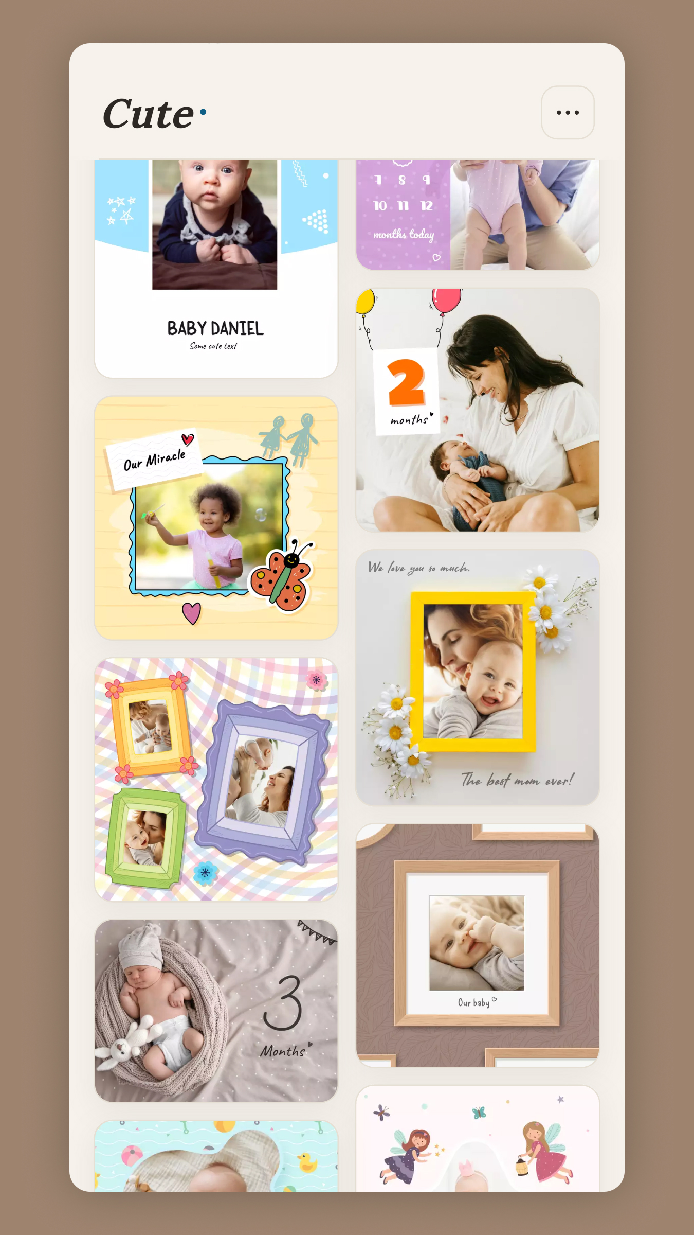 اسکرین شات 2 برنامه Baby Photo Editor, Baby Pics