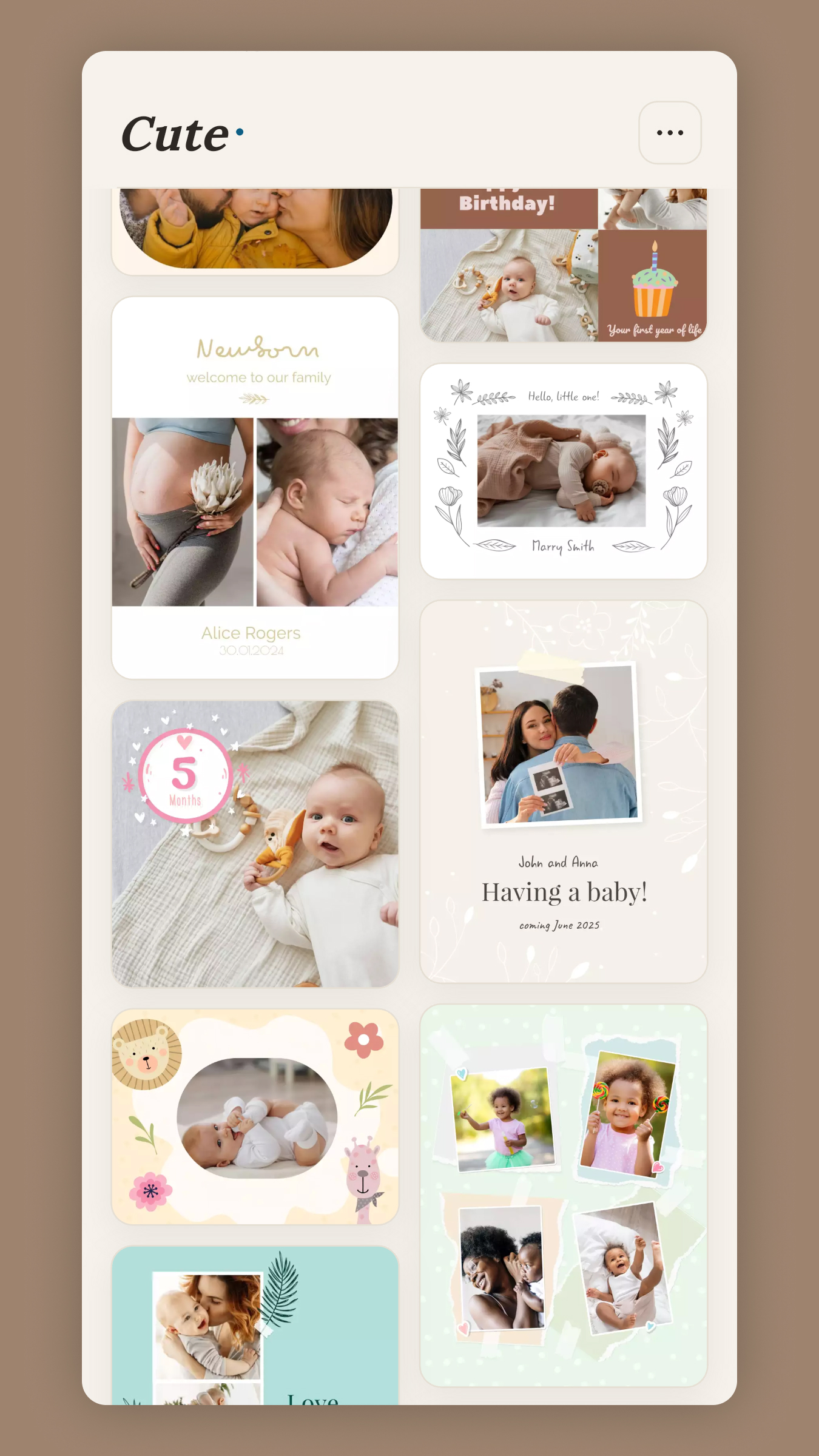 اسکرین شات 6 برنامه Baby Photo Editor, Baby Pics