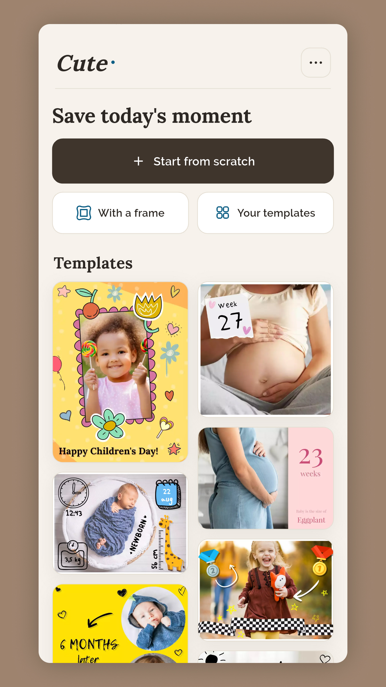 اسکرین شات 1 برنامه Baby Photo Editor, Baby Pics