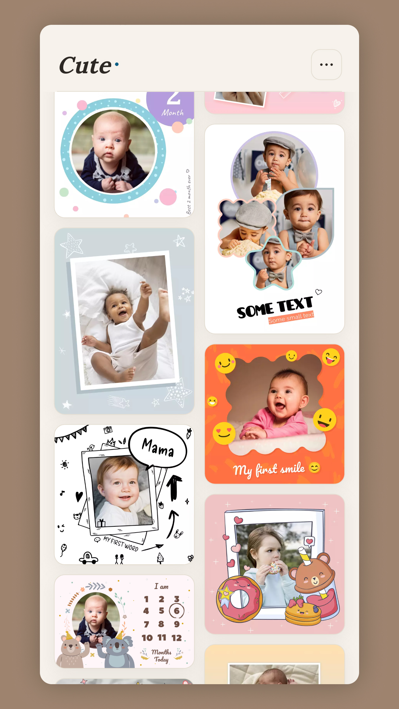 اسکرین شات 5 برنامه Baby Photo Editor, Baby Pics