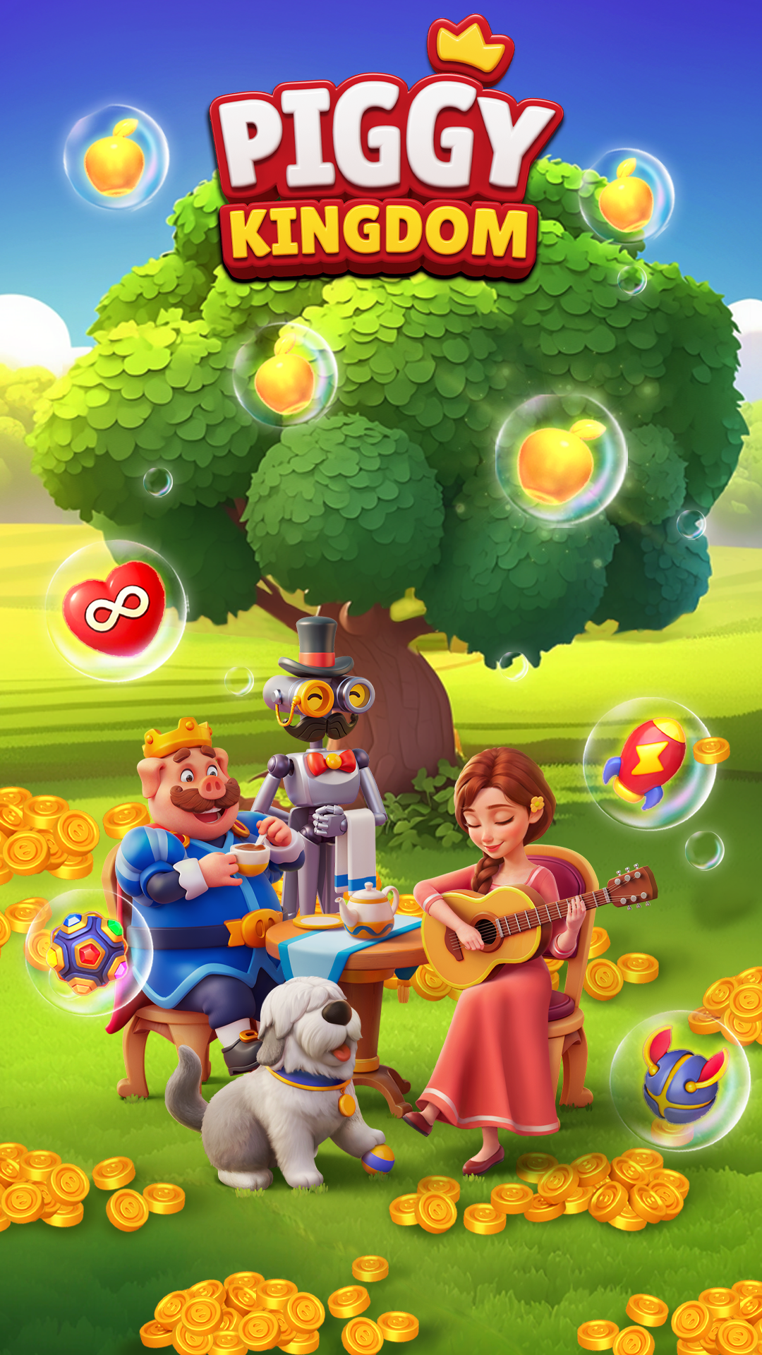 اسکرین شات 1 بازی Piggy Kingdom