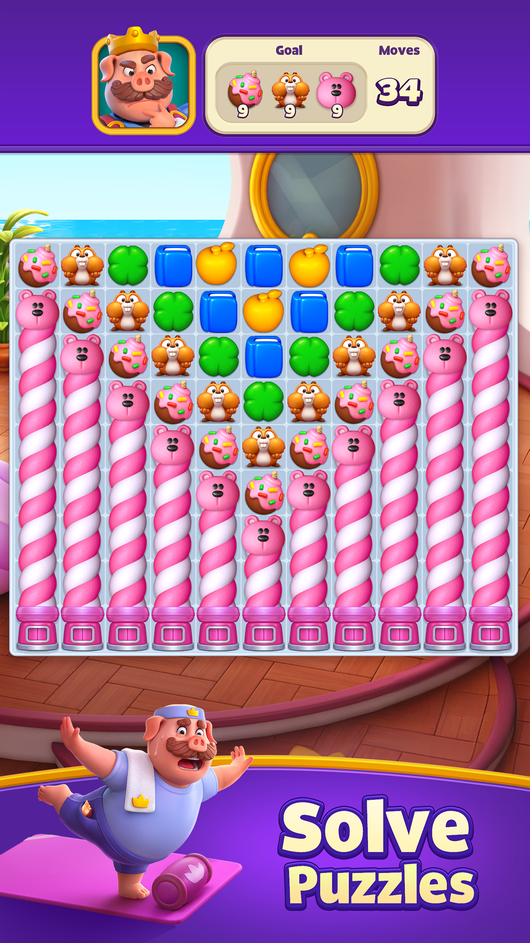 اسکرین شات 5 بازی Piggy Kingdom