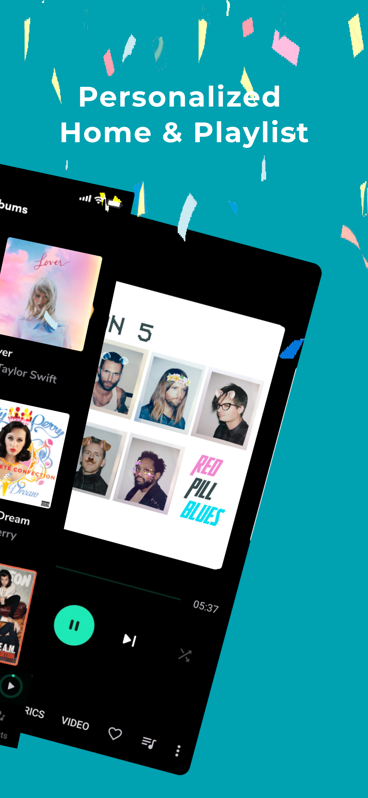 اسکرین شات 3 برنامه One Music Player