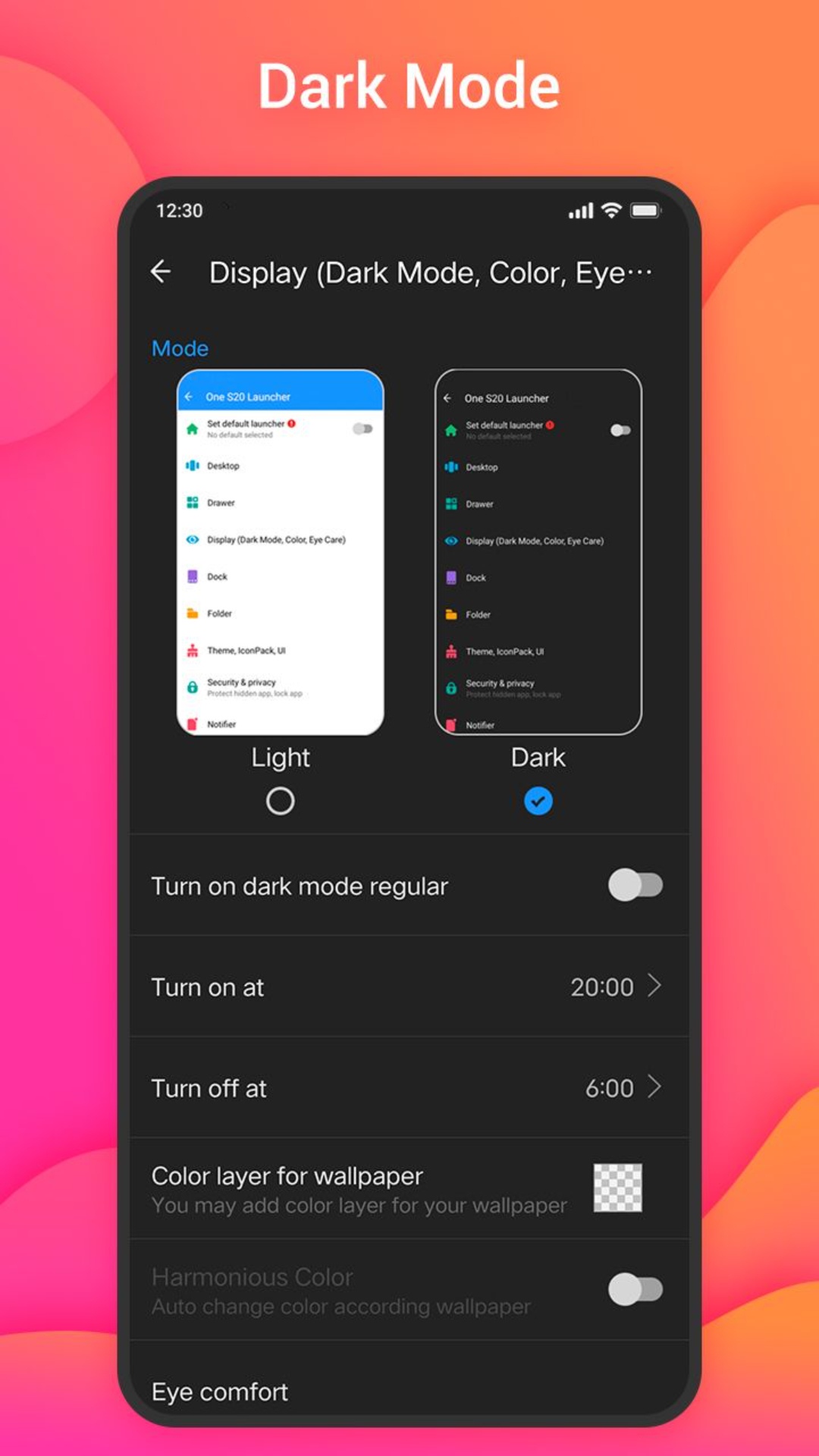 اسکرین شات 7 برنامه One S25 Launcher - S25 One Ui