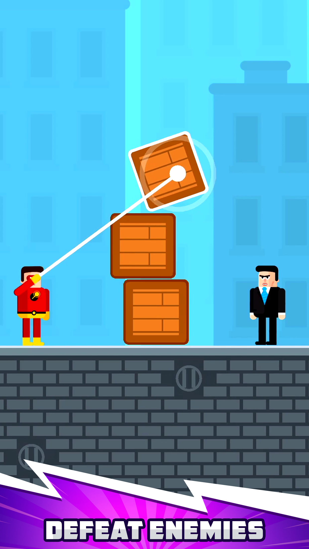 اسکرین شات 1 بازی The Superhero League