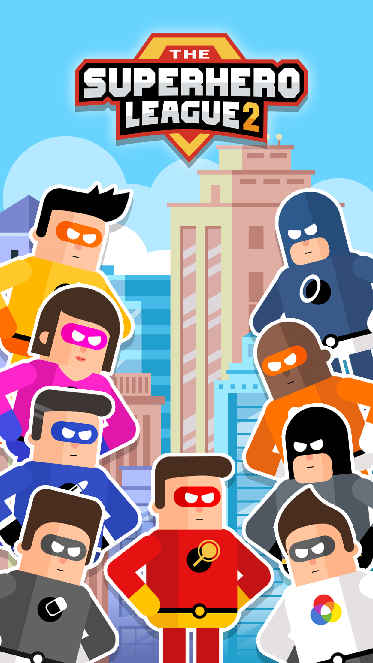 اسکرین شات 1 بازی The Superhero League 2