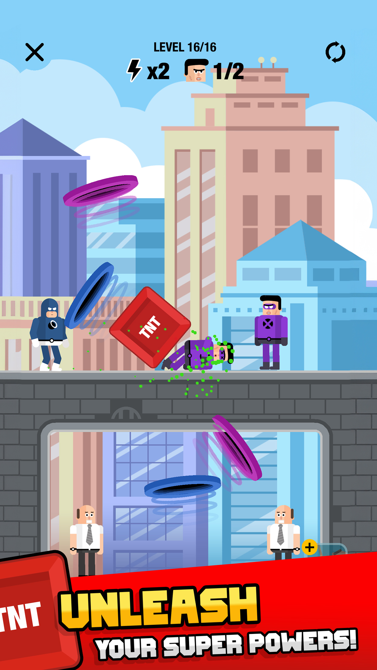 اسکرین شات 4 بازی The Superhero League 2
