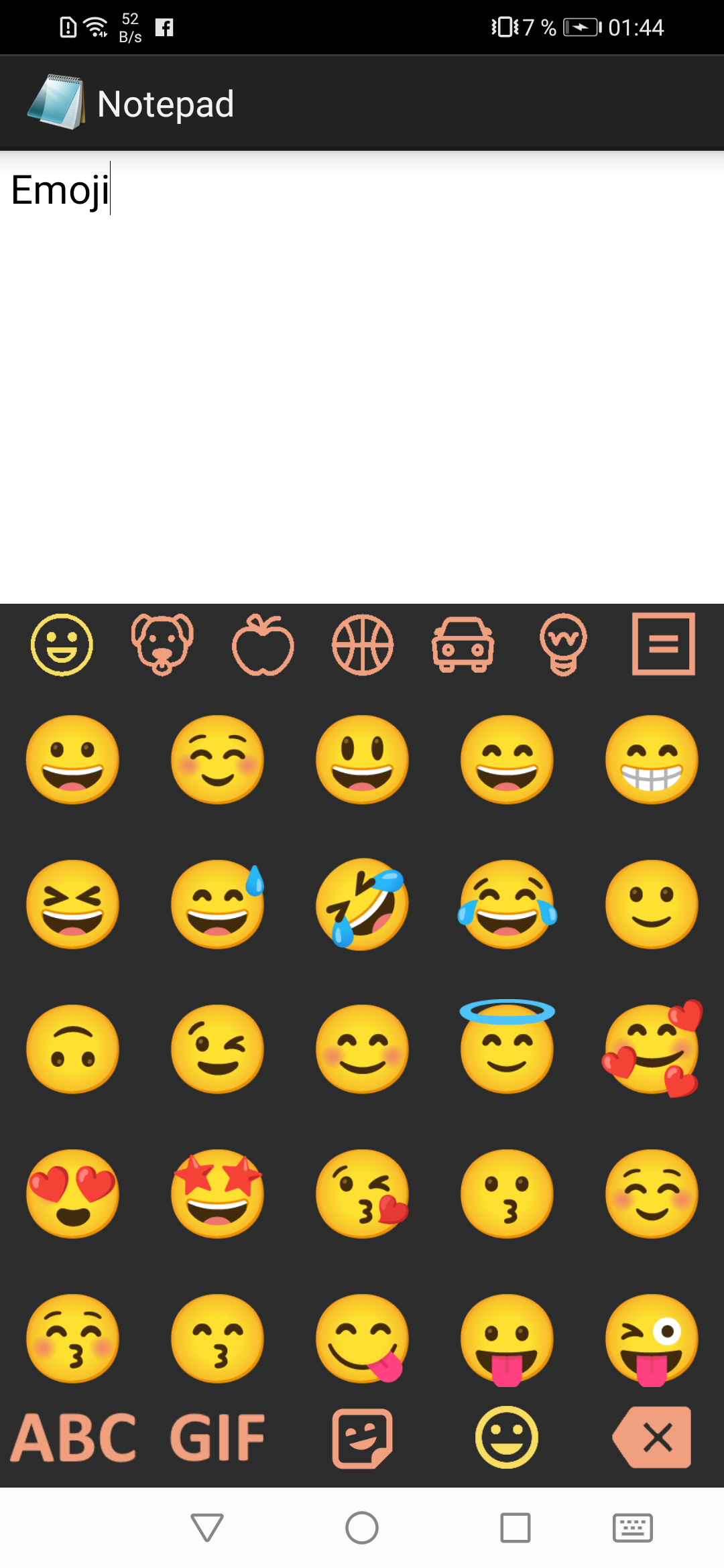 اسکرین شات 7 برنامه 1C Big Keyboard