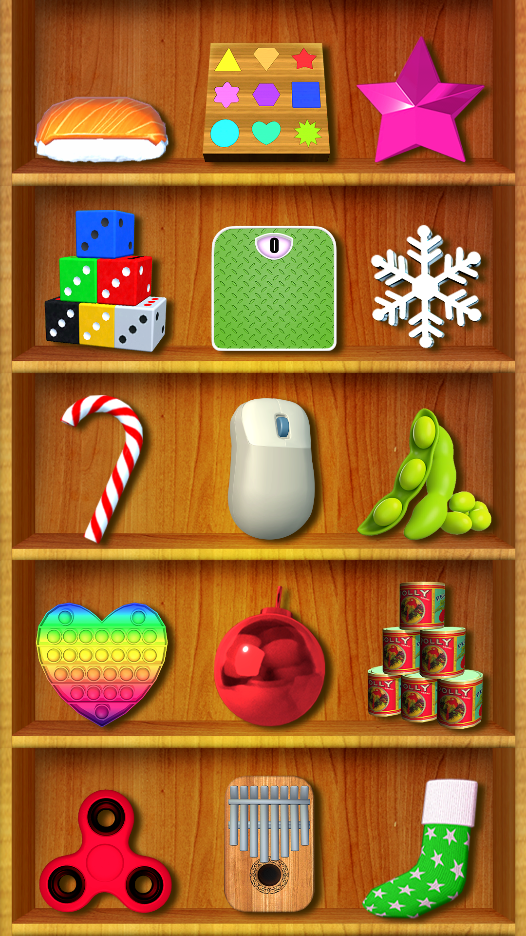 اسکرین شات 5 بازی Pop It Toys - Antistress Game