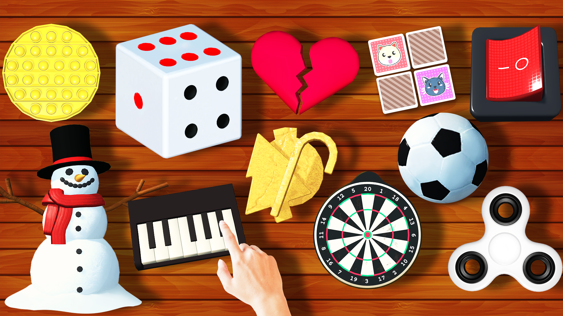 اسکرین شات 7 بازی Pop It Toys - Antistress Game