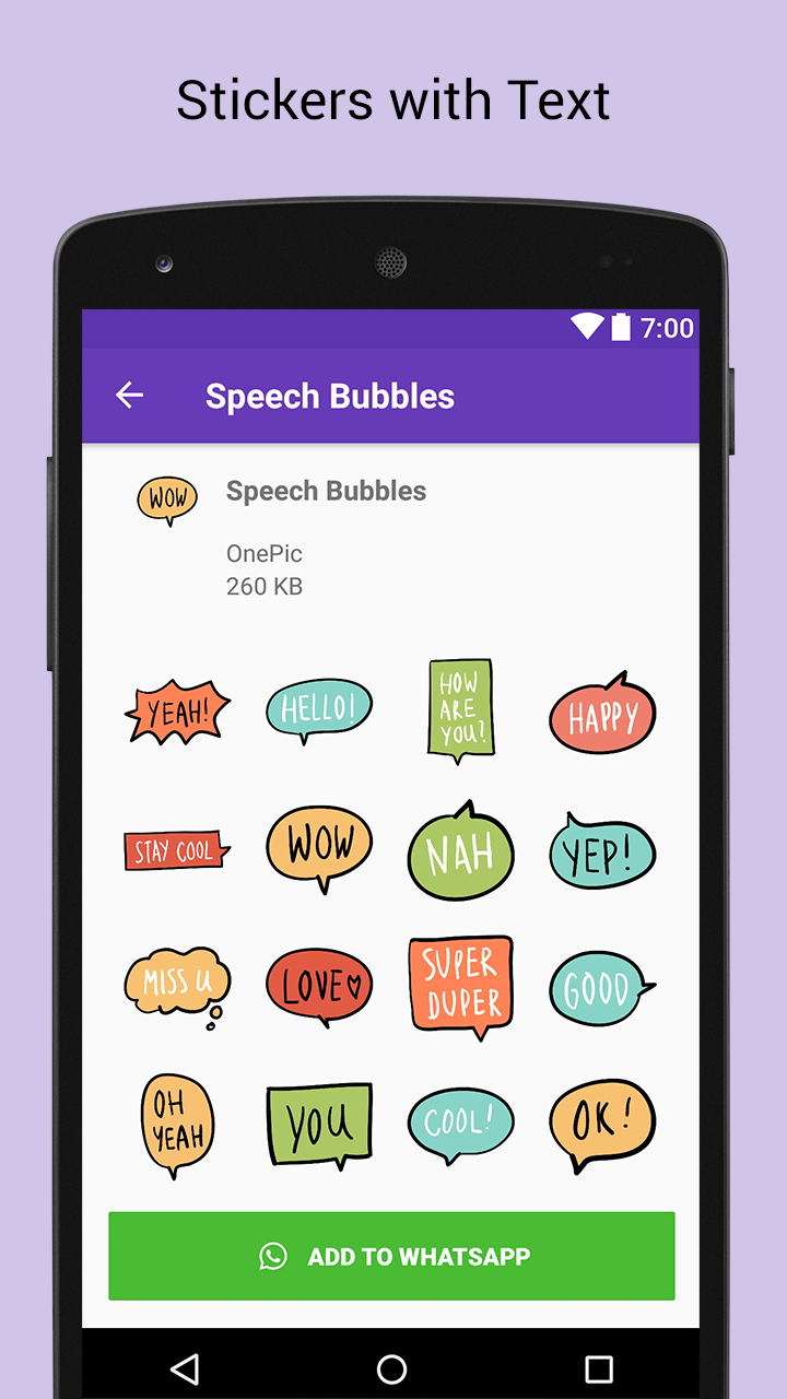 اسکرین شات 7 برنامه Funny Sticker Packs WASticker