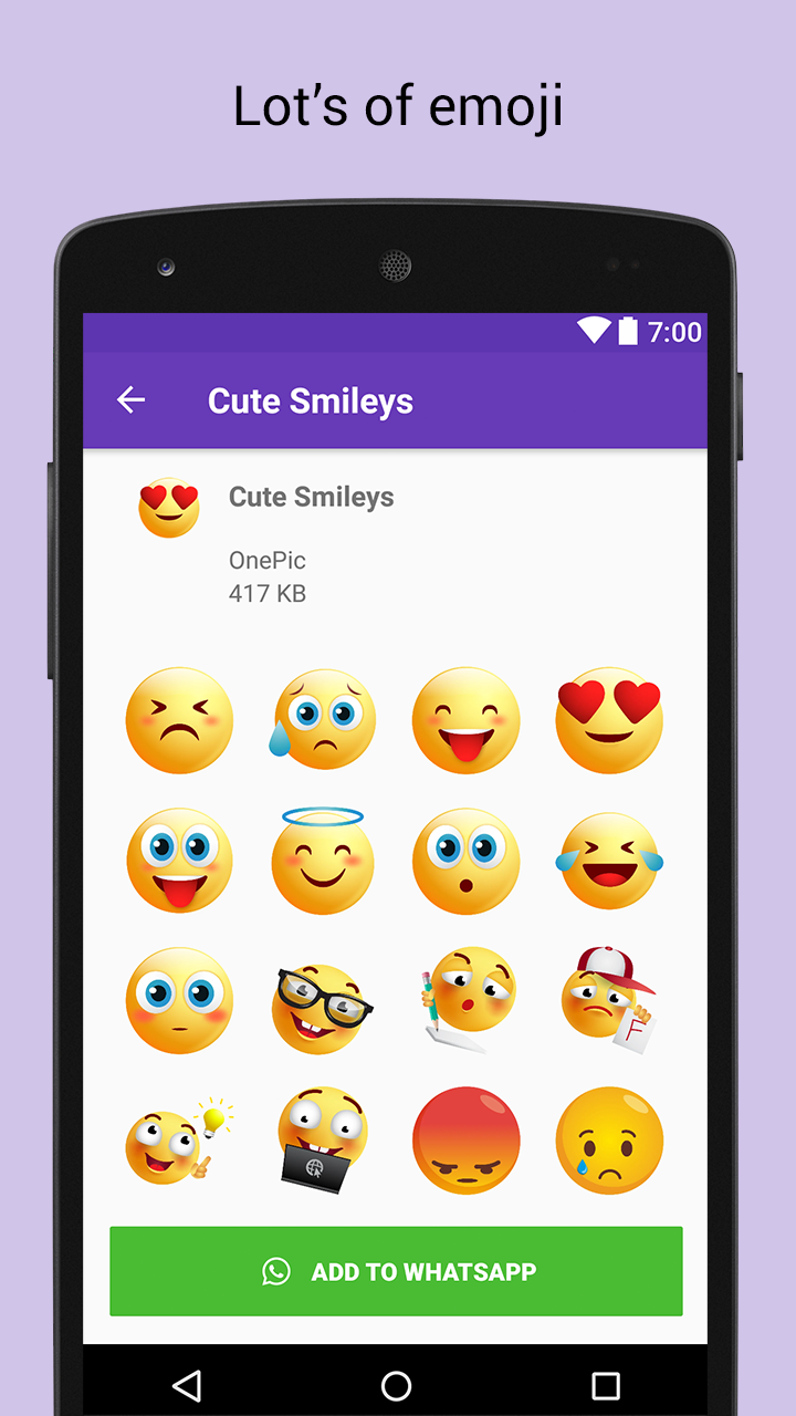 اسکرین شات 5 برنامه Funny Sticker Packs WASticker