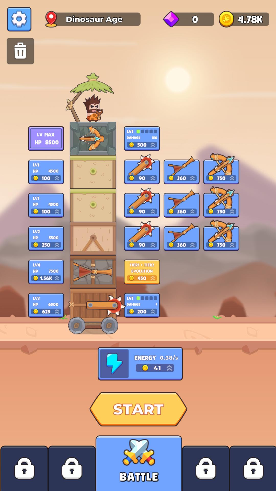 اسکرین شات 1 بازی Tower War: Battle Through Time
