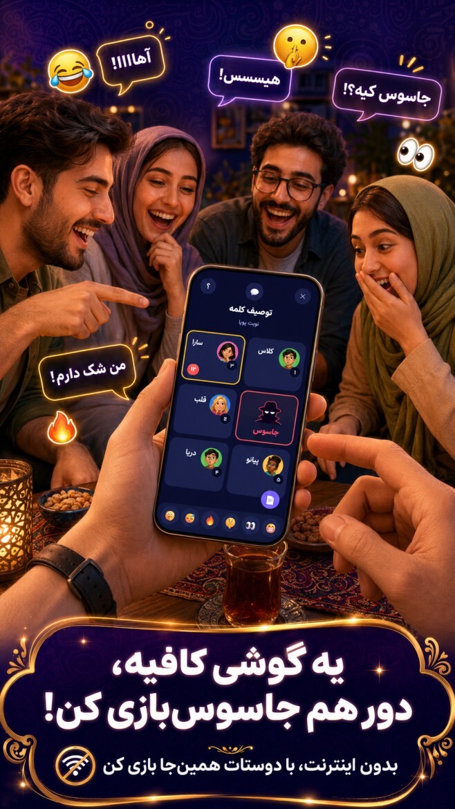 اسکرین شات 3 بازی جاسوس شو: بازی گروهی آنلاین و آفلاین