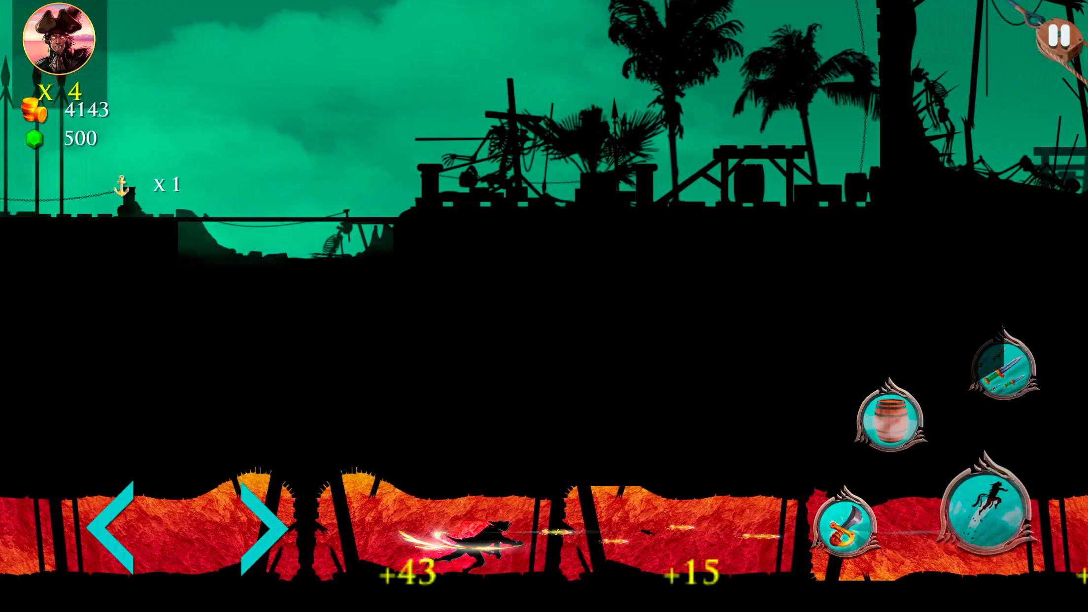 اسکرین شات 5 بازی Arrr! Pirate Arcade Platformer