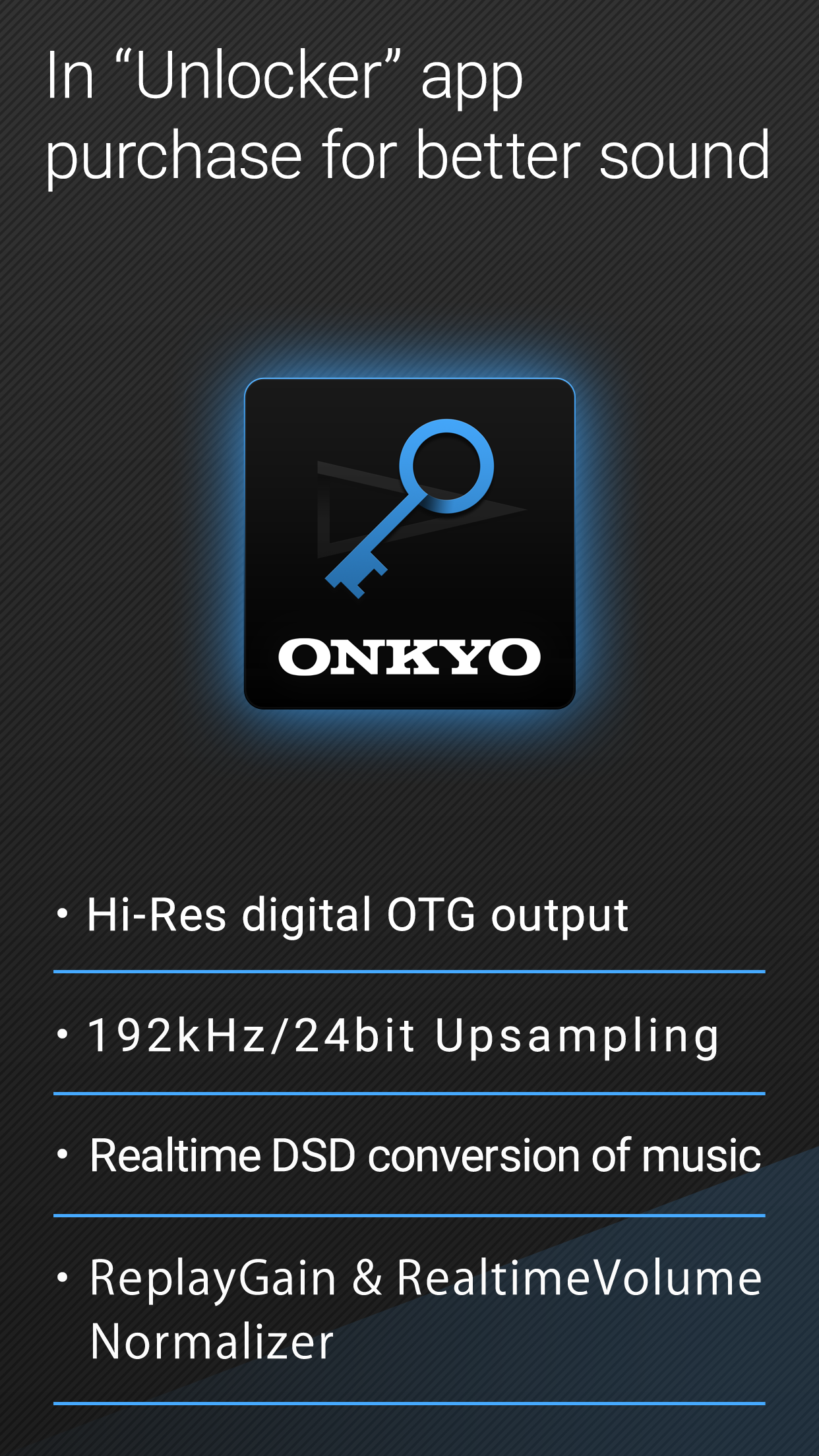 اسکرین شات 7 برنامه Onkyo HF Player